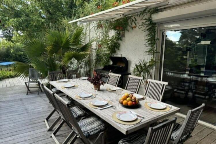 Holiday Home With Indoor Pool, Le Porge Buitenkant foto